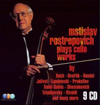 9CD/Set di cofanetti Mstislav Rostropovich: Plays Cello Works
