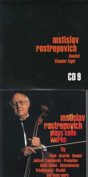 9CD/Set di cofanetti Mstislav Rostropovich: Plays Cello Works