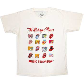 Merch MTV: Maglietta Rolling Stones Logo Mtv Mashup