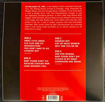 2LP The Rolling Stones: Checkerboard Lounge - Live Chicago 1981 LTD | CLR