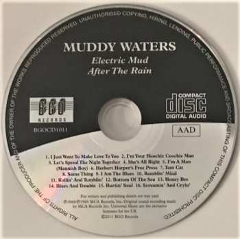 CD Muddy Waters: Electric Mud / After The Rain