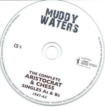 4CD Muddy Waters: The Complete Aristocrat & Chess Singles A's & B's 1947-62