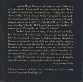 CD Muddy Waters: The Complete Plantation Recordings (The Historic 1941-42 Library Of Congress Field Recordings)