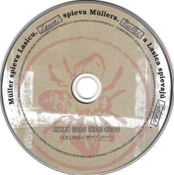 CD Jaroslav Filip: Müller Spieva Lasicu, Lasica Spieva Müllera, Lasica A Müller Spievajú Filipa