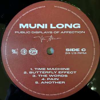 2LP Muni Long: Public Displays Of Affection: The Album