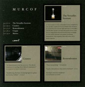 CD Murcof: The Versailles Sessions