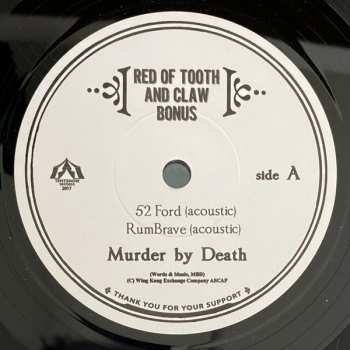 LP/SP Murder By Death: Red Of Tooth And Claw CLR