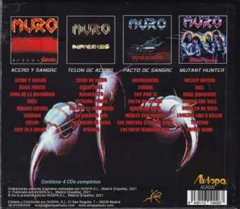 4CD/Set di cofanetti Muro: Sus Primeros Discos