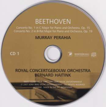 3CD Ludwig van Beethoven: The Complete Piano Concertos