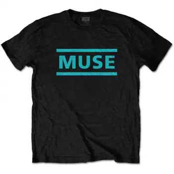 Maglietta Light Blue Logo Muse 