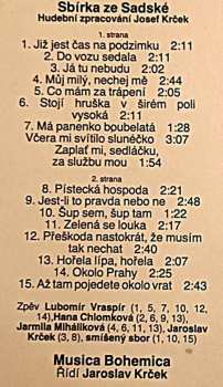 LP Musica Bohemica: Staré Světské Písně