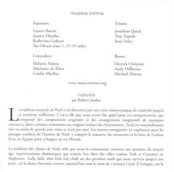 CD Musica Intima: Nativité