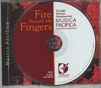 CD Musica Pacifica: Fire Beneath My Fingers