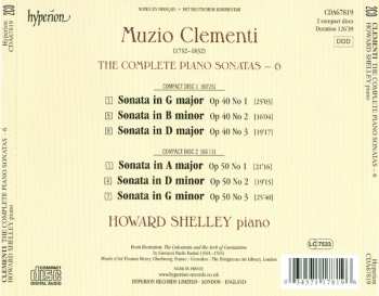 2CD Howard Shelley: The Complete Piano Sonatas, Vol. 6