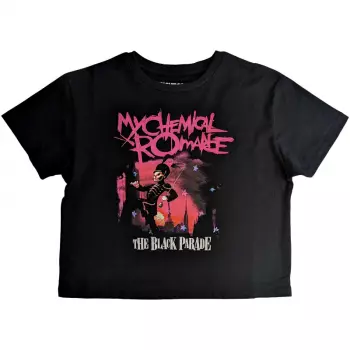 Donne Crop Top The Black Parade