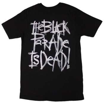 Merce My Chemical Romance: My Chemical Romance Unisex T-shirt: Long Live The Black Parade (back Print) (small) S