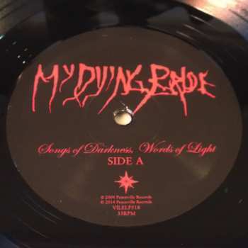 2LP My Dying Bride: Songs Of Darkness Words Of Light