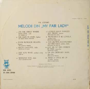 LP Orchestra Jack First: Dansați Cu „My Fair Lady“