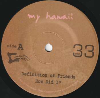 SP My Hawaii: Definition Of Friends