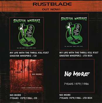 2CD/Set di cofanetti My Life With The Thrill Kill Kult: Sinister Whisperz - The Wax Trax! Years (1987-1991) LTD