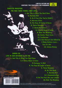 2CD/Set di cofanetti My Life With The Thrill Kill Kult: Sinister Whisperz - The Wax Trax! Years (1987-1991) LTD