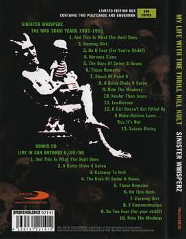2CD/Set di cofanetti My Life With The Thrill Kill Kult: Sinister Whisperz - The Wax Trax! Years (1987-1991) LTD