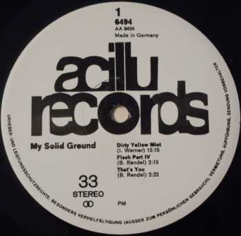 LP My Solid Ground: My Solid Ground