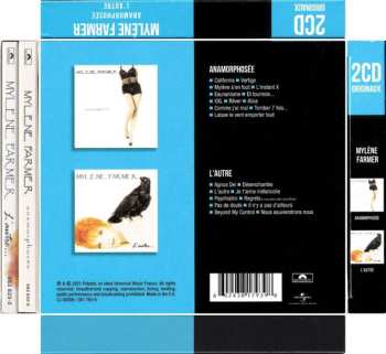 2CD/Set di cofanetti Mylène Farmer: Anamorphosée / L'autre