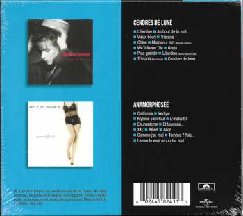 2CD/Set di cofanetti Mylène Farmer: Cendres De Lune / Anamorphosée