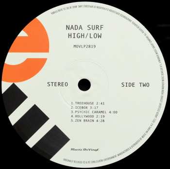 LP Nada Surf: High / Low