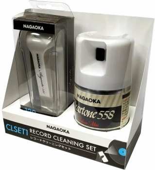 Audiotechnika Kit per pulire i dischi Nagaoka CLSET1
