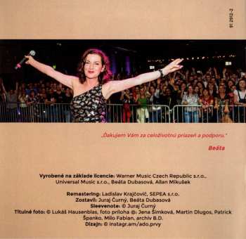 2CD Beáta Dubasová: Najväčšie Hity 1985-2020