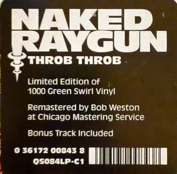 LP Naked Raygun: Throb Throb CLR | LTD