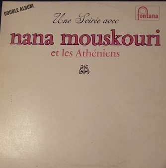2LP Nana Mouskouri: Une Soirée Avec Nana Mouskouri Et Les Athéniens