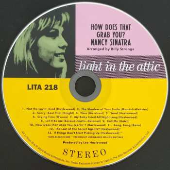 CD Nancy Sinatra: How Does That Grab You?