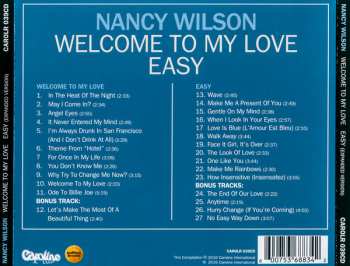 CD Nancy Wilson: Welcome To My Love / Easy