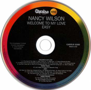 CD Nancy Wilson: Welcome To My Love / Easy