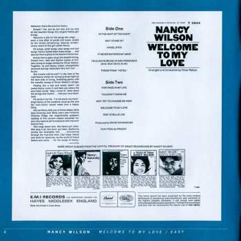 CD Nancy Wilson: Welcome To My Love / Easy