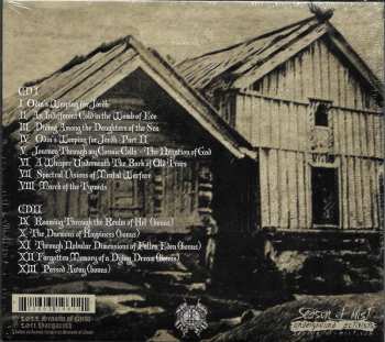 2CD Nargaroth: Spectral Visions Of Mental Warfare DIGI