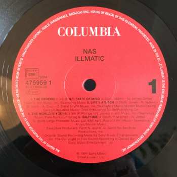 LP Nas: Illmatic