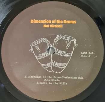 LP Nat Birchall: Dimension Of The Drums - Roots Reggae Instrumentals