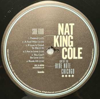 2LP Nat King Cole: Live At The Blue Note Chicago