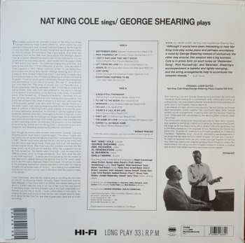 LP Nat King Cole: Nat King Cole Sings / The George Shearing Quintet Plays