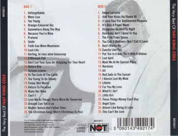 2CD Nat King Cole: The Very Best Of Nat King Cole