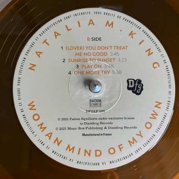 LP Natalia M. King: Woman Mind Of My Own CLR