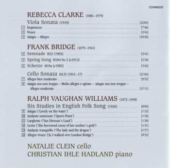 CD Ralph Vaughan Williams: Viola Sonata / Cello Sonata / Six Studies In English Folk Song