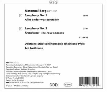 CD Ari Rasilainen: Symphonies 1 & 2