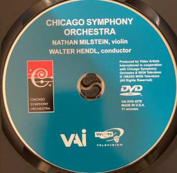 DVD Nathan Milstein: Historic Telecasts . A Centennial Tribute