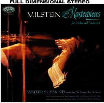 LP Walter Susskind: Milstein Masterpieces For Violin And Orchestra ‎