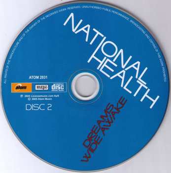 2CD National Health: Dreams Wide Awake